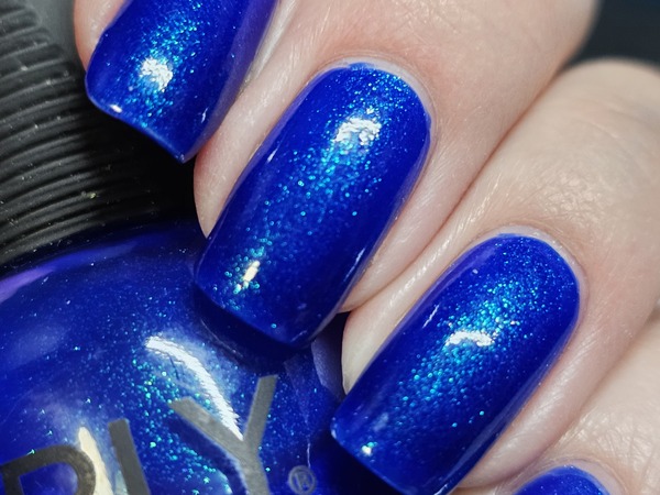 Nail polish swatch / manicure of shade Orly Royal Navy