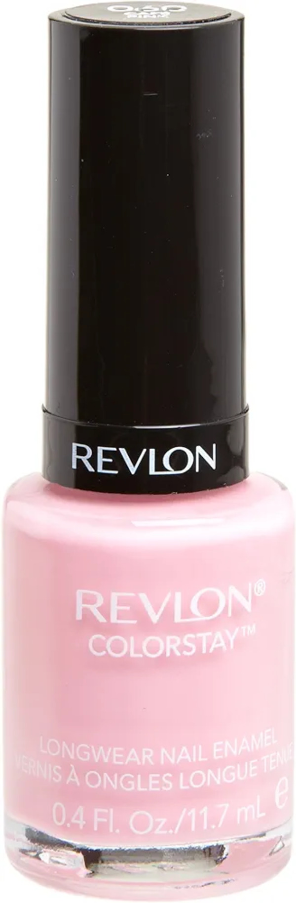 Nail polish swatch / manicure of shade Revlon Caf Pink