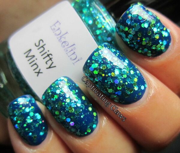 Nail polish swatch / manicure of shade Enkelini Shifty Minx