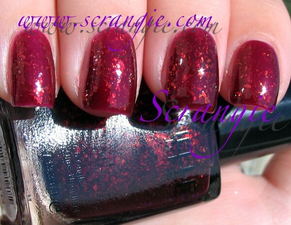 Nail polish swatch / manicure of shade Barielle Elle's Spell