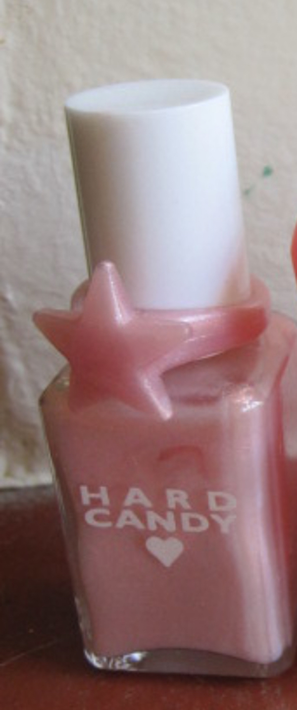 Nail polish swatch / manicure of shade Hard Candy Pussy Kat