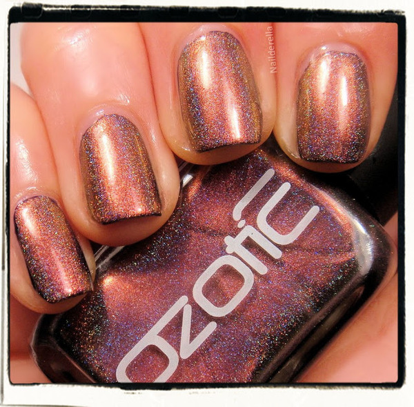 Nail polish swatch / manicure of shade Ozotic 531