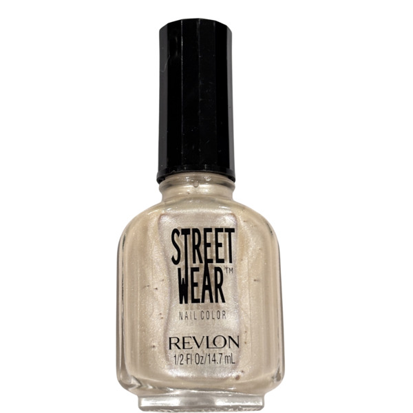 Nail polish swatch / manicure of shade Revlon Whip Cream