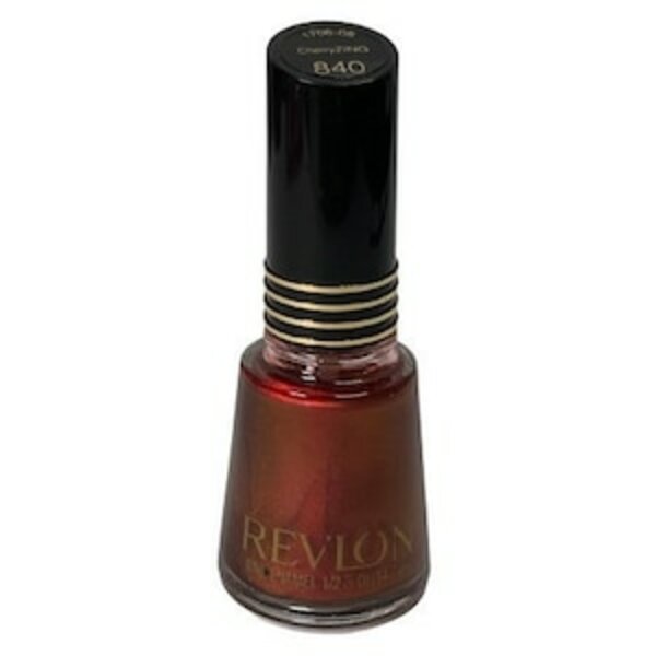 Nail polish swatch / manicure of shade Revlon CherryZING