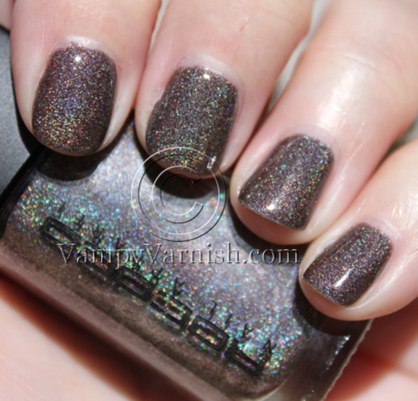 Nail polish swatch / manicure of shade Rococo Nail Apparel Andromeda