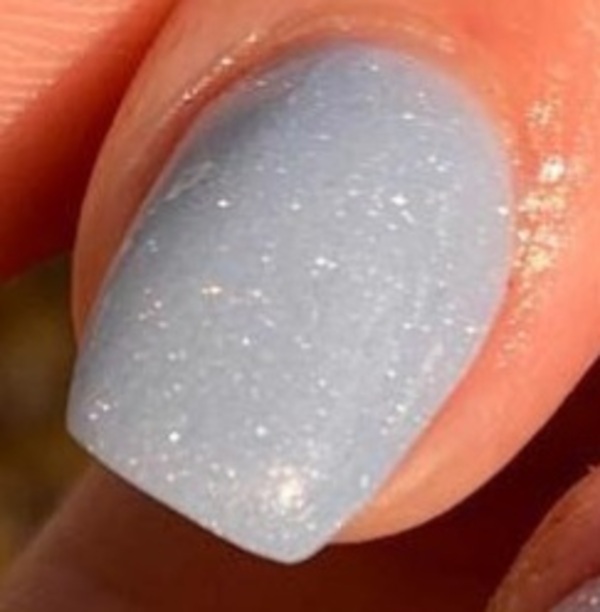 Nail polish swatch / manicure of shade Revel Frostbite