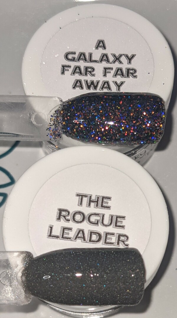 Nail polish swatch / manicure of shade Rocky Mountain Dip Powder The Rogue Leader