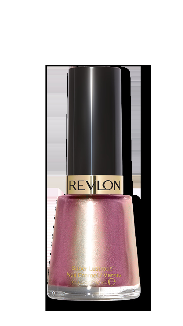 Nail polish swatch / manicure of shade Revlon Blushing