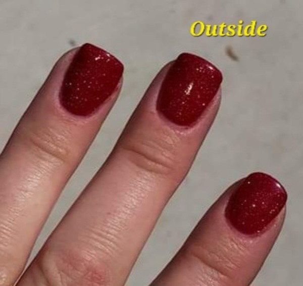 Nail polish swatch / manicure of shade Revel Bali