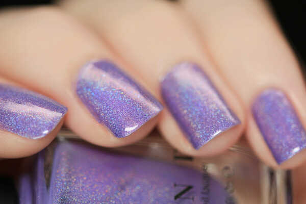 Nail polish swatch / manicure of shade I Love Nail Polish Charmingly Purple