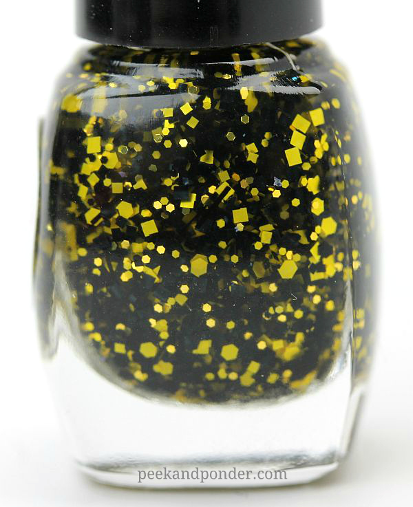 Nail polish swatch / manicure of shade Starrily Bzzz Bzzz