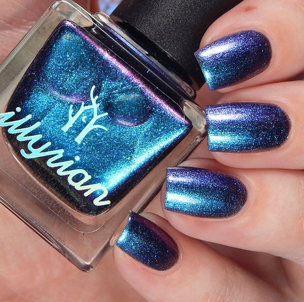 Nail polish swatch / manicure of shade Illyrian Polish Niflheim