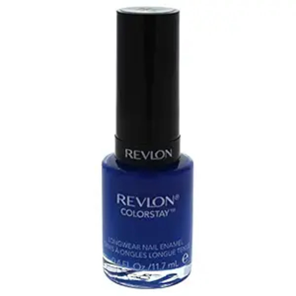 Nail polish swatch / manicure of shade Revlon Indigo Night