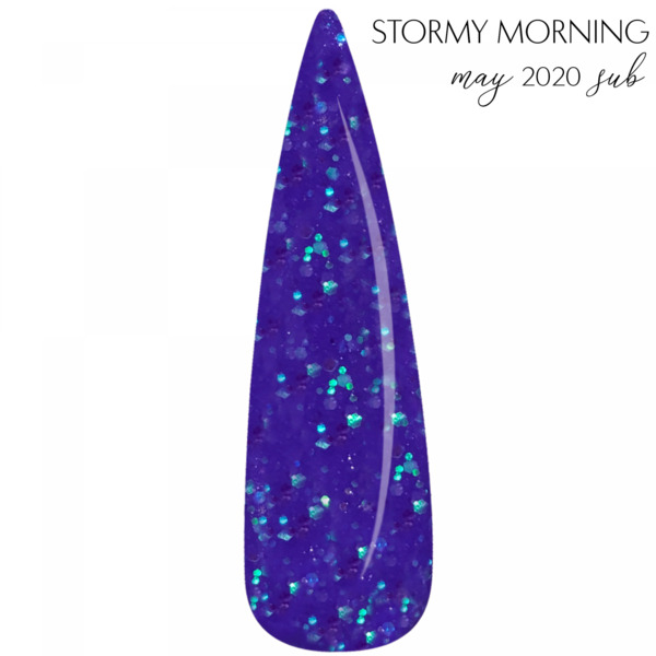 Nail polish swatch / manicure of shade Diplomatiq Nails Stormy Morning