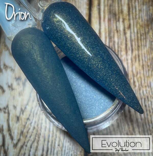 Nail polish swatch / manicure of shade EVOlution Orion