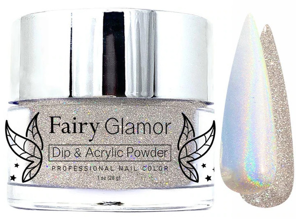 Nail polish swatch / manicure of shade Fairy Glow Mermaid Magic