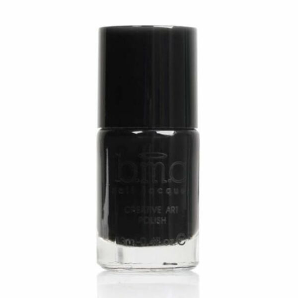 Nail polish swatch / manicure of shade Bundle Monster Noir Black