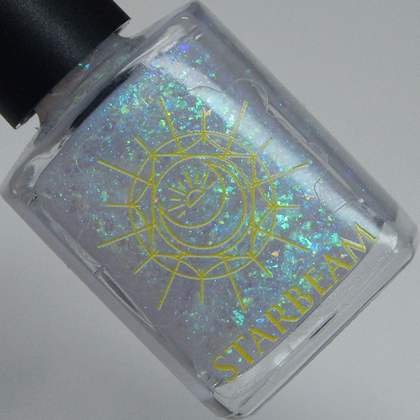 Nail polish swatch / manicure of shade Starbeam Cosmic Sands