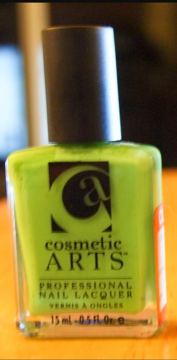 Nail polish swatch / manicure of shade Cosmetic Arts Jade