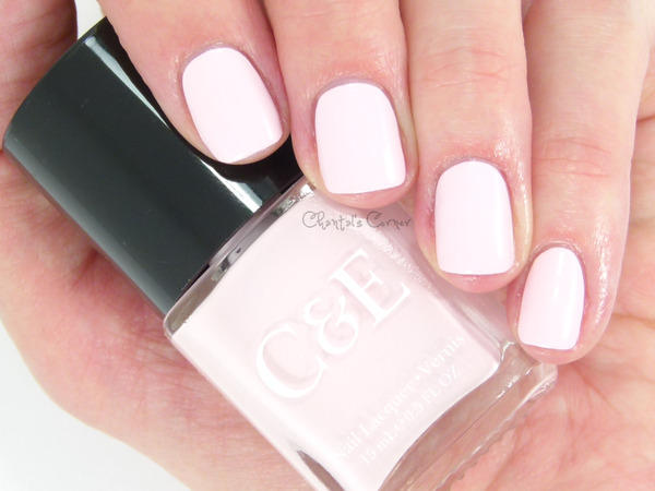 Nail polish swatch / manicure of shade Crabtree and Evelyn Peony