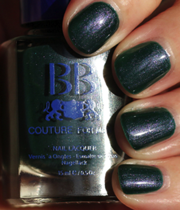 Nail polish swatch / manicure of shade BB Couture Pipe Bender