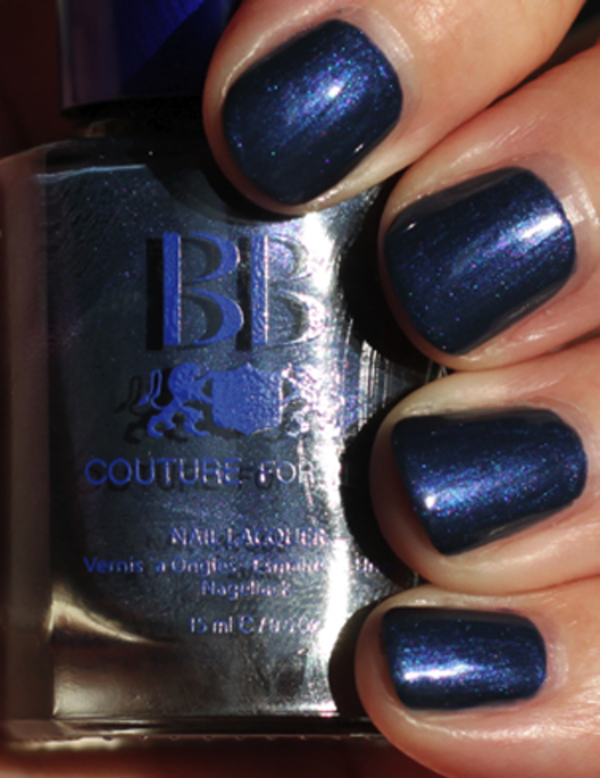 Nail polish swatch / manicure of shade BB Couture Vise