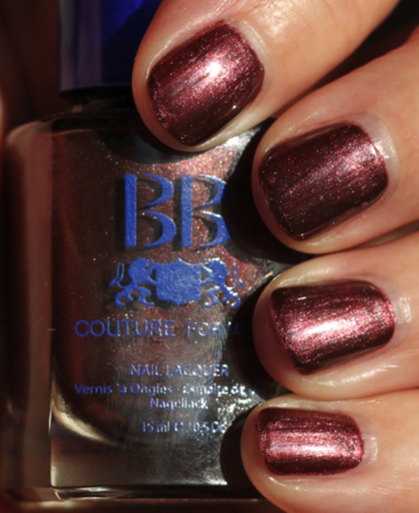 Nail polish swatch / manicure of shade BB Couture Hammer Drill