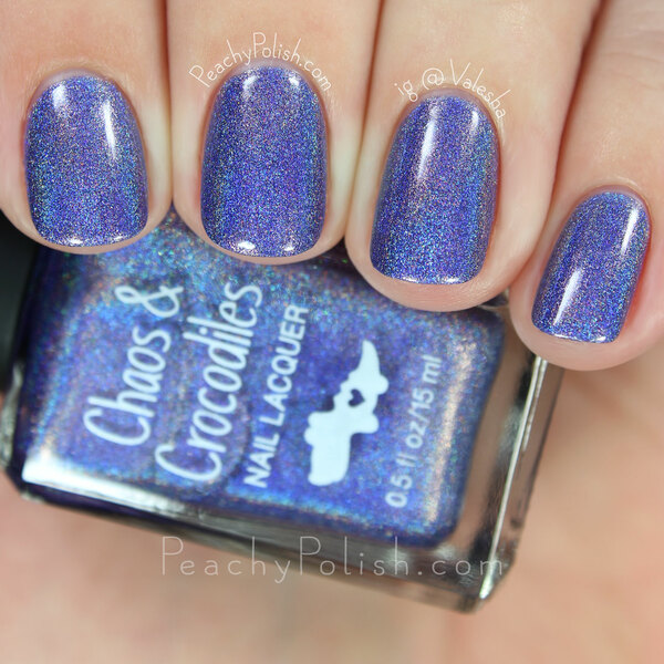 Nail polish swatch / manicure of shade Chaos and Crocodiles Your Friendly Neighborhood Narwhal