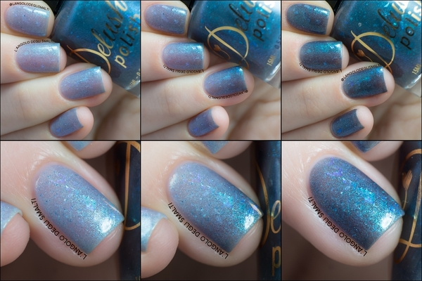 Nail polish swatch / manicure of shade Delush Polish Ice Dwellers