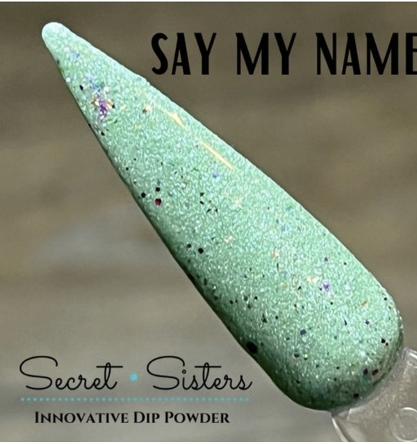 Nail polish swatch / manicure of shade Secret Sisters Say my Name