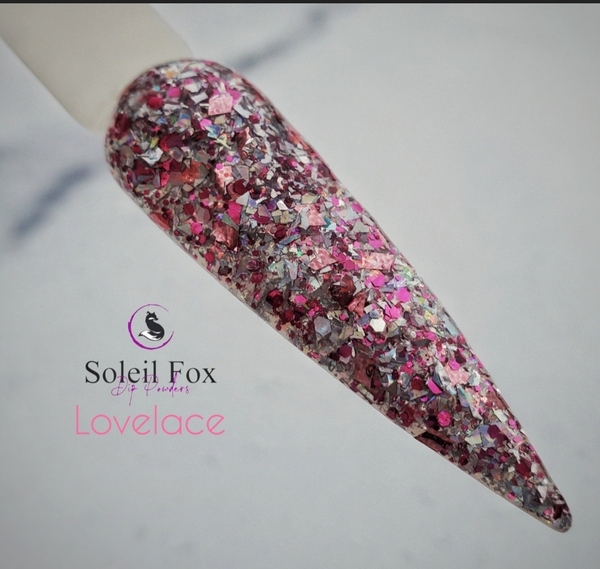 Nail polish swatch / manicure of shade Soleil Fox Lovelace