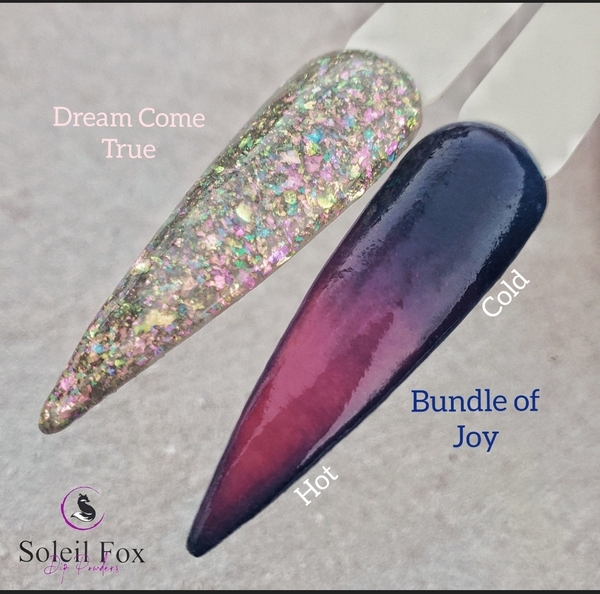 Nail polish swatch / manicure of shade Soleil Fox Bundle of Joy