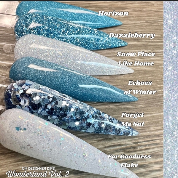 Nail polish swatch / manicure of shade CN Designer Dazzleberry