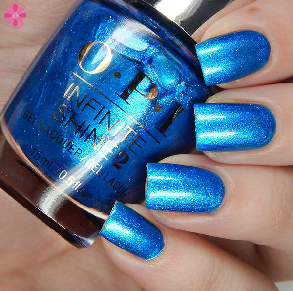 Nail polish swatch / manicure of shade OPI in Do You Sea What I Sea