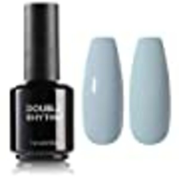 Nail polish swatch / manicure of shade Double Rhythm Powder Blue