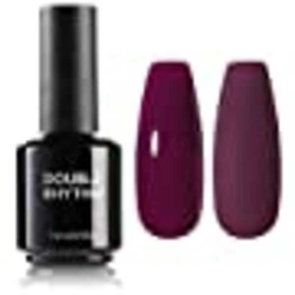 Nail polish swatch / manicure of shade Double Rhythm Vanessa Wine