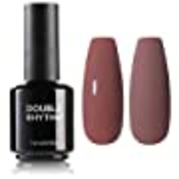 Nail polish swatch / manicure of shade Double Rhythm Rosewood Red