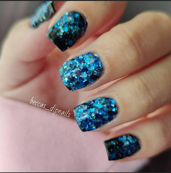 Nail polish swatch / manicure of shade Glimmer by Erica Beneath The Blue