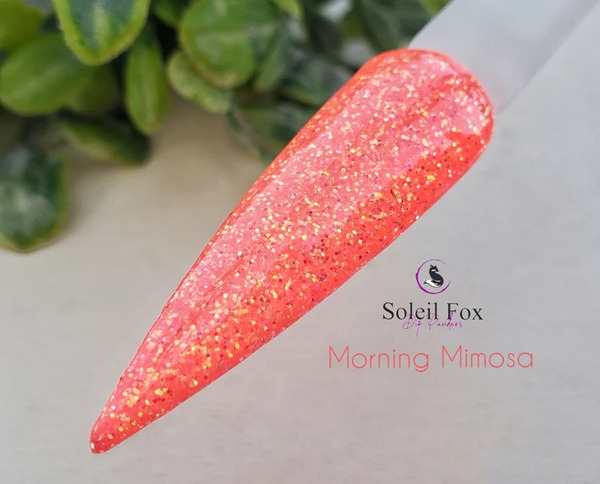 Nail polish swatch / manicure of shade Soleil Fox Morning Mimosa