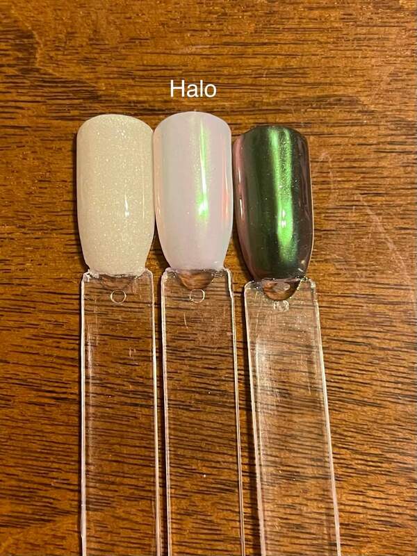 Nail polish swatch / manicure of shade Revel Halo