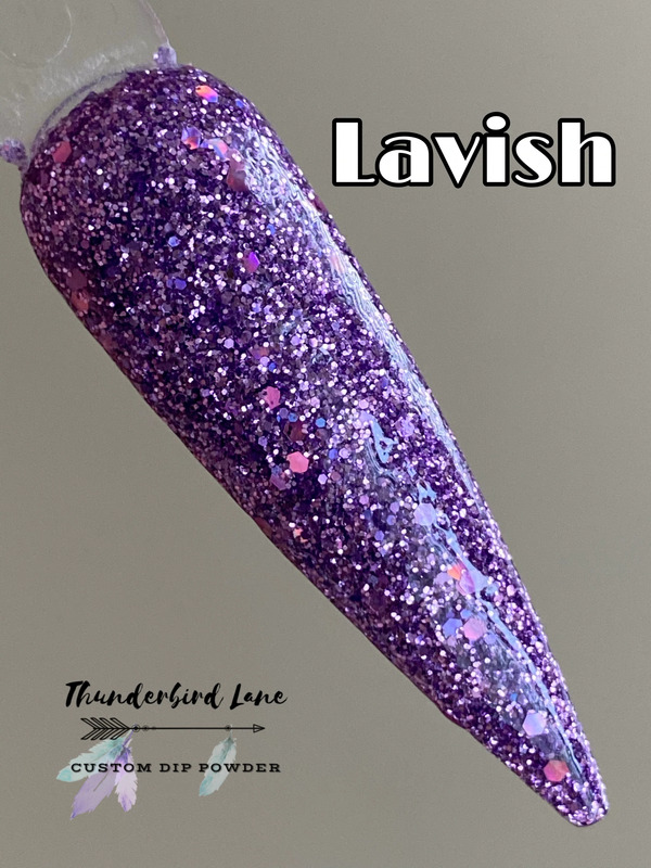 Nail polish swatch / manicure of shade Thunderbird Lane Lavish