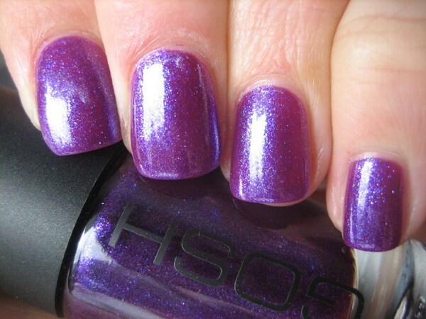 Nail polish swatch / manicure of shade Gosh Gasoline