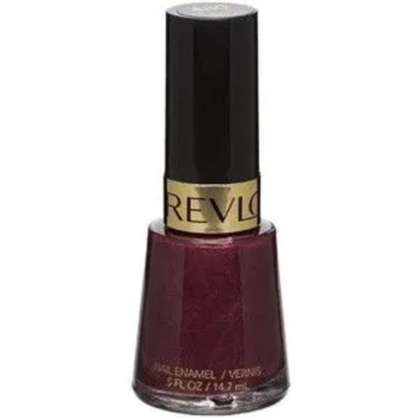 Nail polish swatch / manicure of shade Revlon Autumn Berry