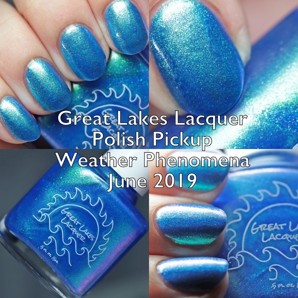 Nail polish swatch / manicure of shade Great Lakes Lacquer Can You Hear Me Now