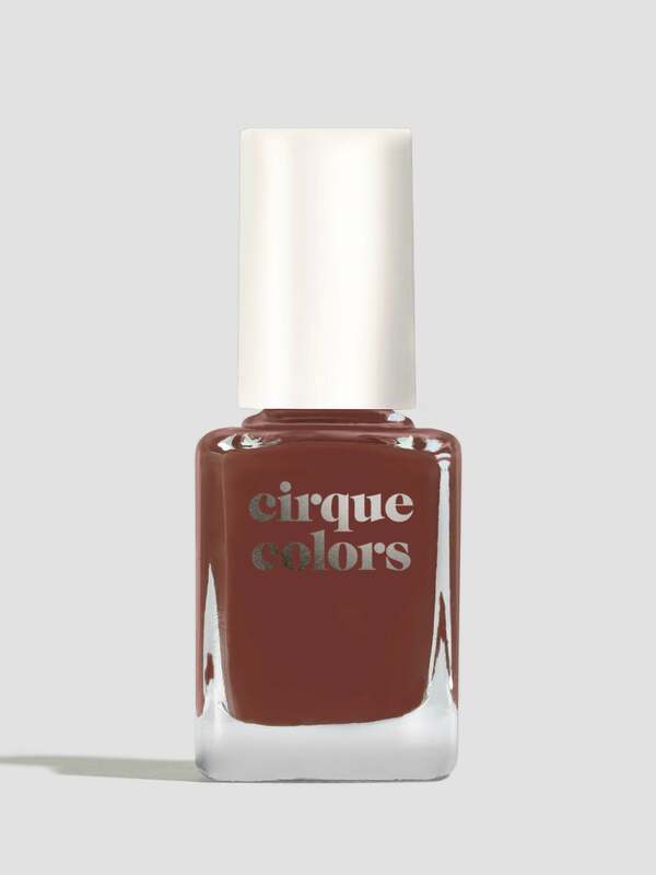 Nail polish swatch / manicure of shade Cirque Colors Cocoa Jelly