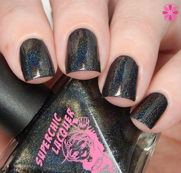 Nail polish swatch / manicure of shade SuperChic Lacquer R.E.M.