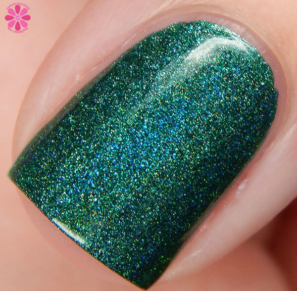 Nail polish swatch / manicure of shade SuperChic Lacquer No Rest For The Wicked