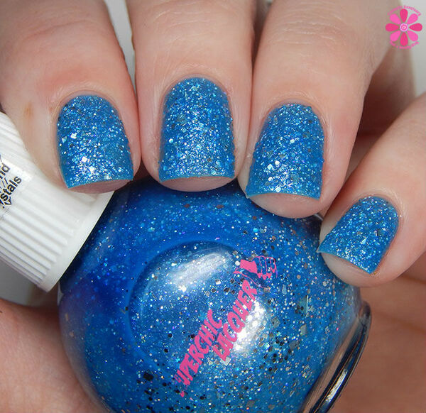Nail polish swatch / manicure of shade SuperChic Lacquer Captured Teardrop