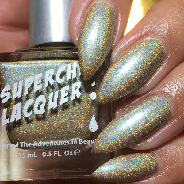 Nail polish swatch / manicure of shade SuperChic Lacquer Wonderwall