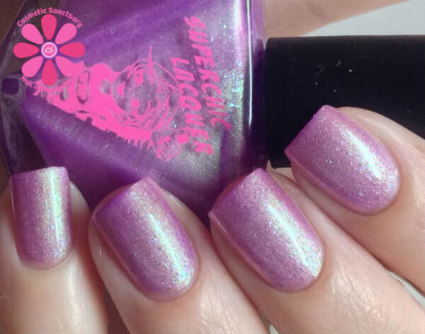 Nail polish swatch / manicure of shade SuperChic Lacquer Fumbling Fairytales